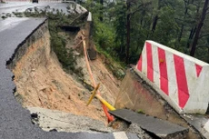 Tuyến đường đèo Prenn được nghiệm thu hoàn thành đưa công trình vào sử dụng vào tháng 7/2024 ảnh: Đèo Cả 