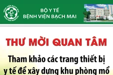 Bệnh viện Bạch Mai thông báo mời quan tâm
