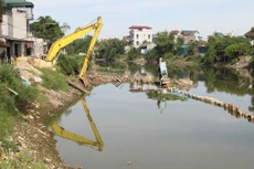 Liên danh 4 thành viên trúng gói thầu nạo vét sông Nhuệ (Hà Nội) 63 tỷ đồng