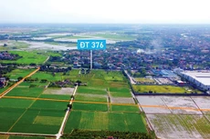 Gói thầu số 12 Thi công xây dựng công trình và đảm bảo an toàn giao thông thuộc Dự án Đường tránh ĐT.376 đoạn qua huyện Yên Mỹ và Ân Thi (tỉnh Hưng Yên) đã có chủ. Minh họa: Hạ Vũ