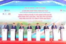 Lễ thông tuyến Dự án Đầu tư xây dựng tuyến cao tốc Đồng Đăng (Lạng Sơn) - Trà Lĩnh (Cao Bằng) giai đoạn 1