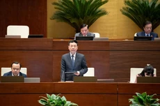 Bộ trưởng Bộ Khoa học và Công nghệ Nguyễn Mạnh Hùng giải trình những ý kiến đại biểu Quốc hội nêu