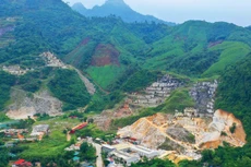 Được giao quyền chủ động tiếp cận các mỏ vật liệu, nhiều dự án có tiến độ khả quan. Ảnh: Nhã Chi