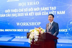 Bộ trưởng Bộ KH&CN Nguyễn Mạnh Hùng phát biểu tại Hội thảo - Ảnh: VGP