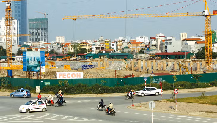 Công ty CP Fecon đón cơ hội tăng trưởng từ việc Chính phủ nỗ lực tháo gỡ khó khăn cho doanh nghiệp, đặc biệt doanh nghiệp bất động sản và xây dựng. Ảnh: Lê Tiên