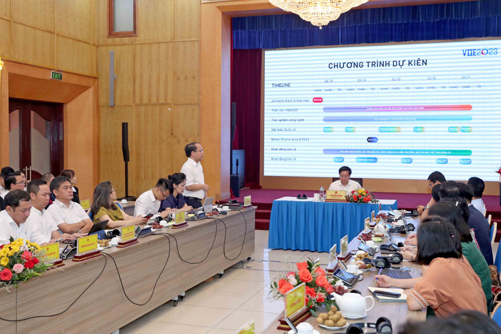 VIIE 2023 dự kiến diễn ra trong 5 ngày từ 28/10 - 1/11. Ảnh: Trương Gia