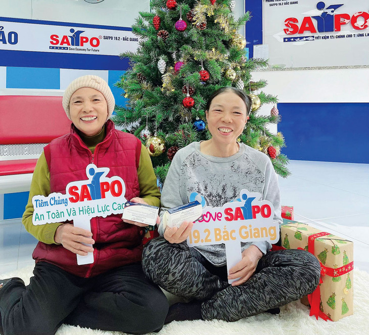 Người dân hài lòng với dịch vụ tiêm chủng