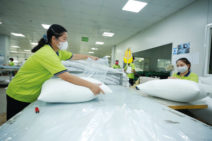 Tổng số đơn đặt hàng mới có dấu hiệu hồi phục ở cả thị trường trong nước và thị trường xuất khẩu. Ảnh: Tiên Giang Tổng số đơn đặt hàng mới có dấu hiệu hồi phục ở cả thị trường trong nước và thị trường xuất khẩu. Ảnh: Tiên Giang