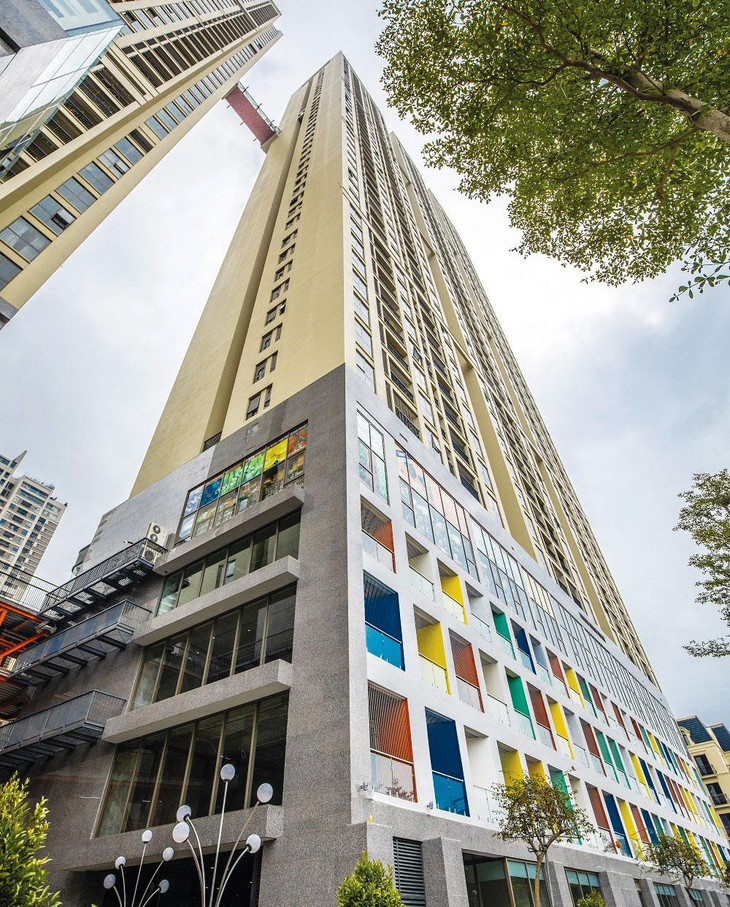 Dự án The Terra - An Hưng với thiết kế hình khối vững chắc, vuông thành sắc cạnh