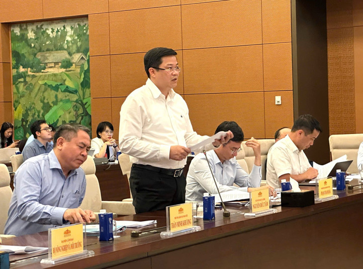 Thứ trưởng Bộ Tài chính Nguyễn Đức Tâm phát biểu tại phiên họp Thứ trưởng Bộ Tài chính Nguyễn Đức Tâm phát biểu tại phiên họp