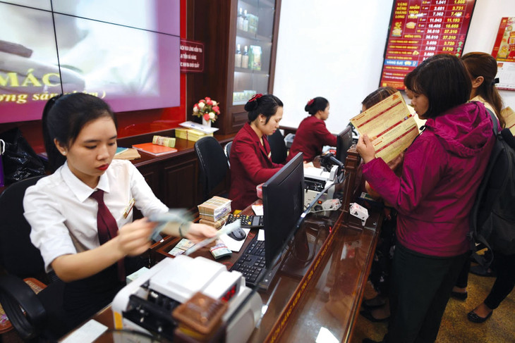 Sự lệch pha cung - cầu đã đẩy giá vàng tăng bất thường trong thời gian qua. Ảnh: Ngọc Thắng