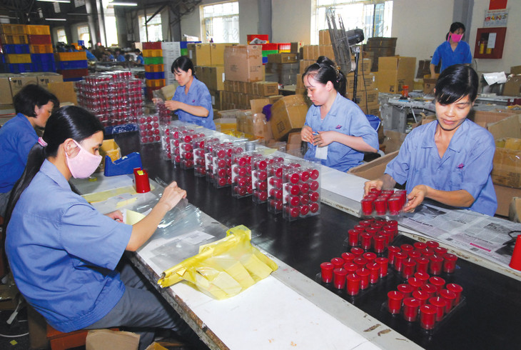 Trong khoảng 900.000 doanh nghiệp đã được thành lập và hoạt động, số doanh nghiệp nhỏ và siêu nhỏ chiếm gần 94%. Ảnh: Nhã Chi