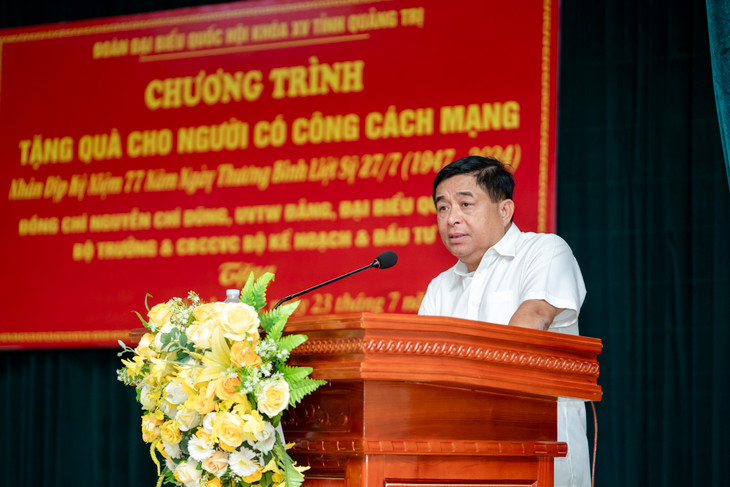 Bộ trưởng Bộ Kế hoạch và Đầu tư Nguyễn Chí Dũng. Ảnh: MPI Bộ trưởng Bộ Kế hoạch và Đầu tư Nguyễn Chí Dũng. Ảnh: MPI