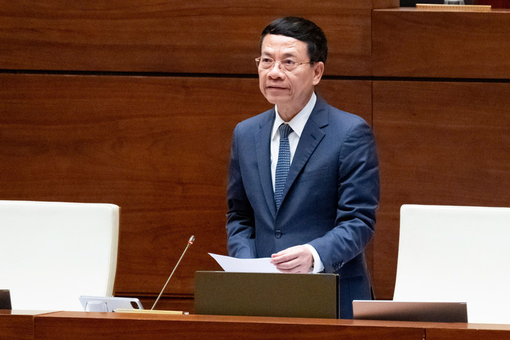 Bộ trưởng Bộ Khoa học và Công nghệ Nguyễn Mạnh Hùng