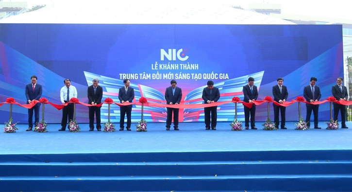 Lễ Khánh thành cơ sở hoạt động mới của Trung tâm Đổi mới sáng tạo Quốc gia, ngày 28/10