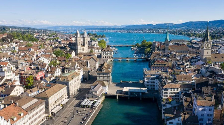 4. Zurich, Thuỵ Sỹ