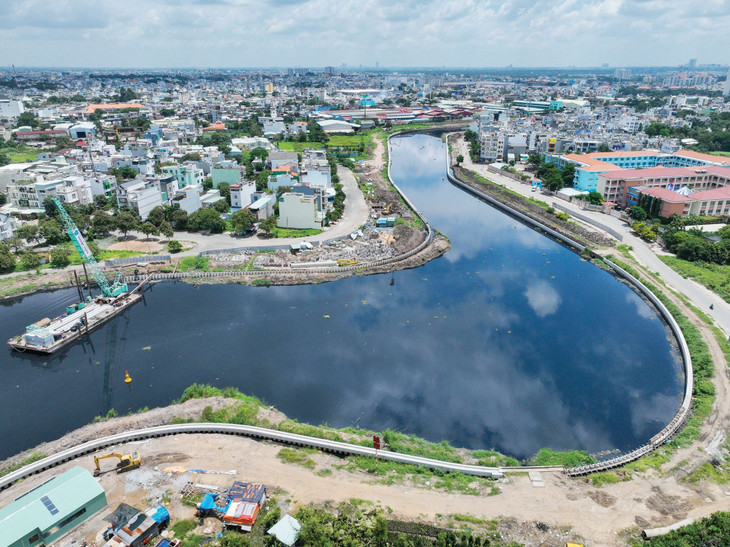 Diện mạo của kênh Tham Lương - Bến Cát - Rạch Nước Lên đang thay đổi từng ngày Diện mạo của kênh Tham Lương - Bến Cát - Rạch Nước Lên đang thay đổi từng ngày