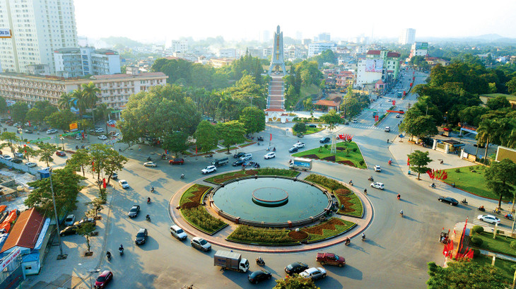 Phấn đấu đến năm 2050 xây dựng tỉnh Thái Nguyên đạt tiêu chuẩn để trở thành thành phố trực thuộc Trung ương, xanh, thông minh, có bản sắc rõ ràng. Ảnh: Hoàng Giao