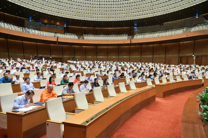 Toàn cảnh phiên họp. Ảnh: quochoi.vn