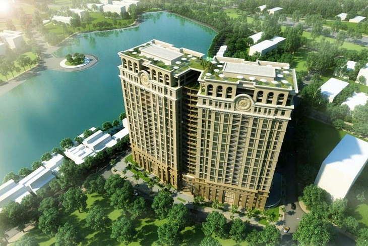 Dự án D&apos;. Le Pont Dor tọa lạc ngay trong nội đô thành phố Hà Nội.