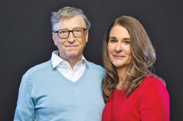 Cặp vợ chồng tỷ phú Bill và Melinda Gates