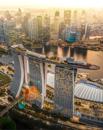 “Du thuyền trên không” Marina Bay Sands - một trong những biểu tượng cho sự hiện đại và đẳng cấp của đất nước Singapore.