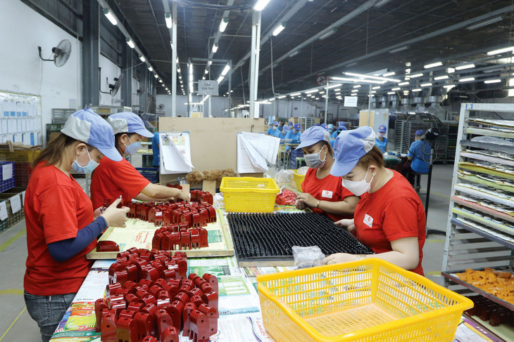 Tăng trưởng tín dụng đến ngày 24/2 mới đạt 0,77% so với cuối năm 2022 cho thấy khó khăn trong hấp thụ vốn của doanh nghiệp, nền kinh tế. Ảnh: Song Lê