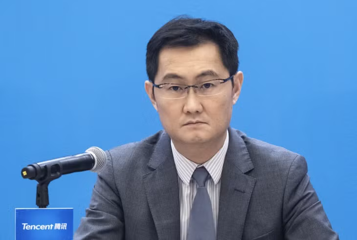 Tỷ phú Trung Quốc Pony Ma - Ảnh: Bloomberg.