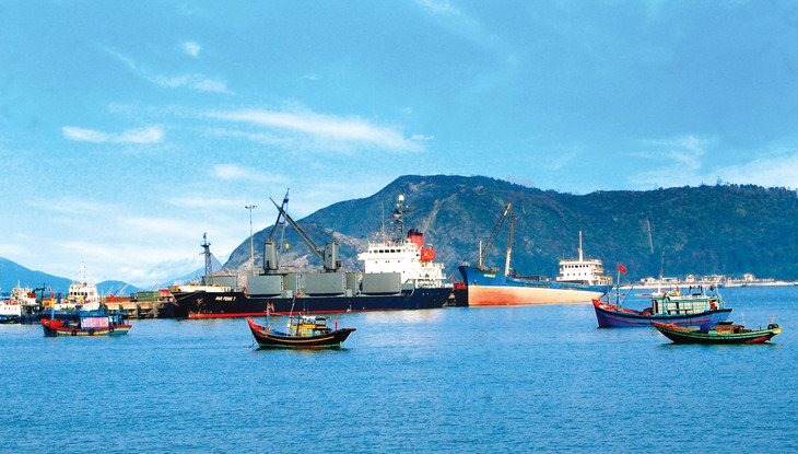 Cảng Hòn La. Ảnh: Thanh Đức