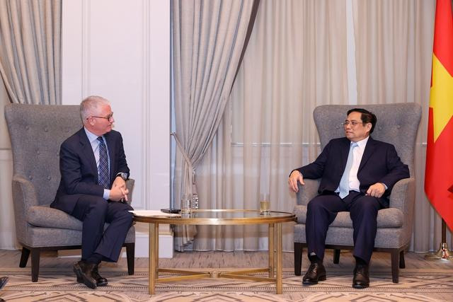 Bản thân Thủ tướng từ khi nhậm chức "chưa từ chối một đề nghị đối thoại nào của doanh nghiệp trong nước cũng như nước ngoài, chưa quên trả lời bất cứ bức thư nào doanh nghiệp gửi tới". Ảnh VGP/Nhật Bắc