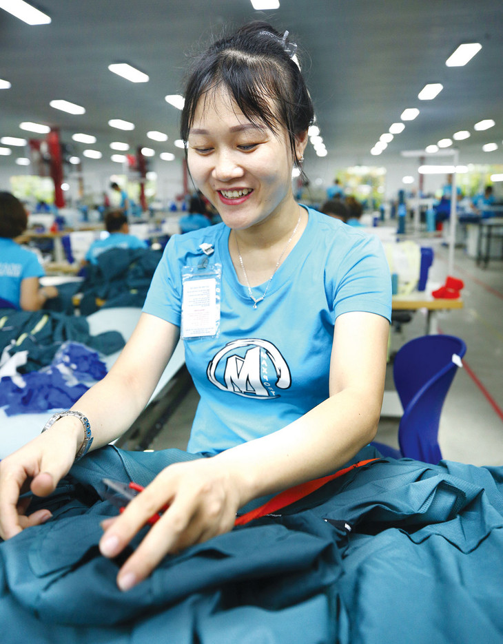 Nhiều doanh nghiệp sẵn sàng đầu tư mạnh cho công nghệ, đặc biệt hướng tới xanh hóa trong sản xuất để đáp ứng tiêu chuẩn khắt khe của các thị trường xuất khẩu. Ảnh: Tiên Giang