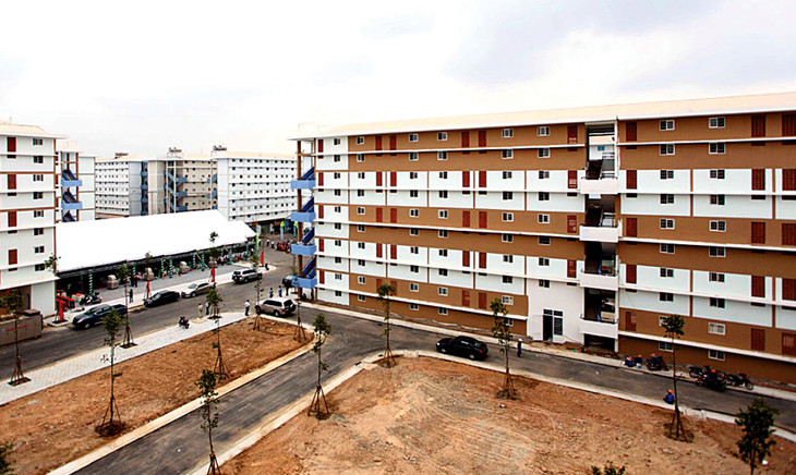 Có khoảng 2,7 triệu công nhân đang làm việc tại các khu công nghiệp, trong đó khoảng 1,2 triệu người có nhu cầu về nhà ở. Ảnh: Song Lê
