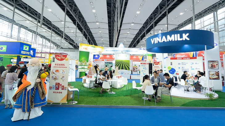 Từ đầu năm đến nay, Vinamilk tham dự hơn 9 hội chợ, triển lãm lớn tại các thị trường như Trung Quốc, Dubai, Hàn Quốc…