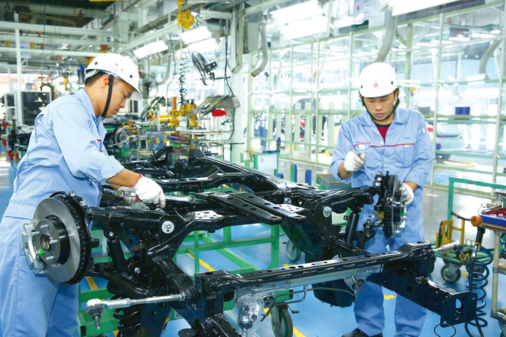 Chỉ số sản xuất công nghiệp 7 tháng tăng 8,5% so với cùng kỳ năm 2023. Ảnh: Lê Tiên