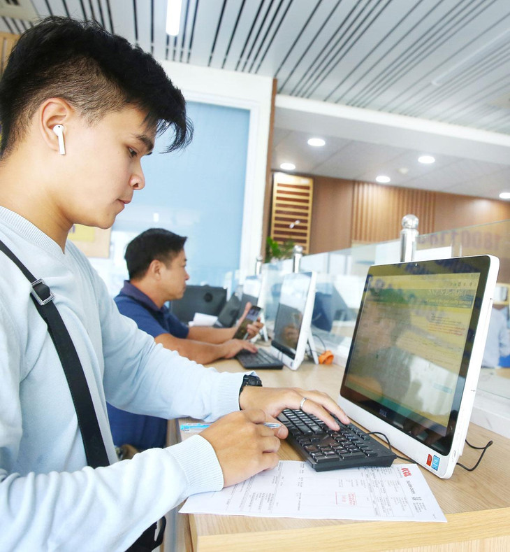Những nhóm thủ tục hành chính có tiến bộ đáng kể trong cải cách phần lớn là nhờ vào việc áp dụng công nghệ thông tin. Ảnh: Lê Tiên