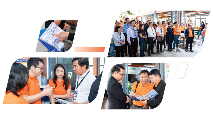 Lãnh đạo GONSA và đối tác trải nghiệm hệ sinh thái giải pháp Made by FPT IS chuyên biệt cho ngành dược