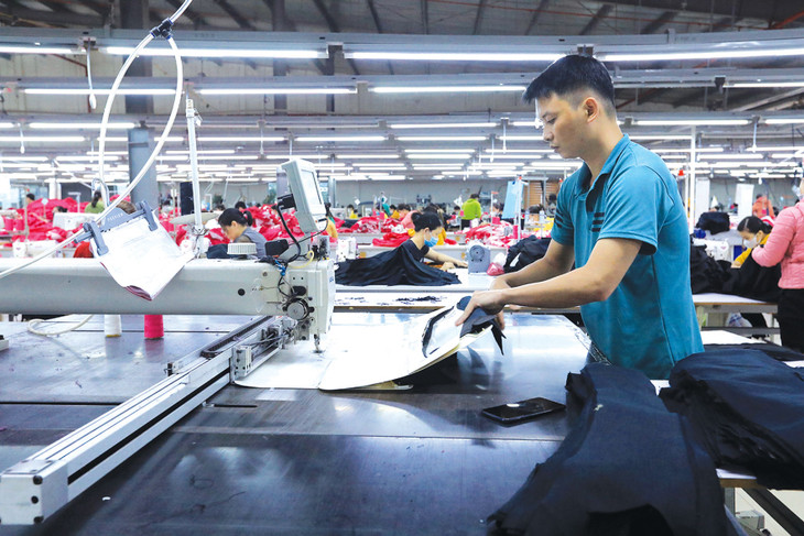 Kim ngạch xuất khẩu hàng hóa tháng 1/2024 ước đạt 33,57 tỷ USD, tăng 6,7% so với tháng trước. Ảnh: Tuấn Anh