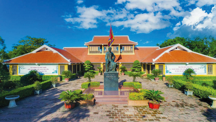 Khu lưu niệm Đại thi hào Nguyễn Du, người con kiệt xuất của quê hương Hà Tĩnh