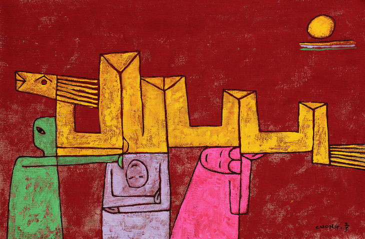 Rồng của họa sĩ Lê Thiết Cương