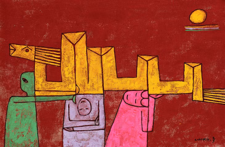 Rồng của họa sĩ Lê Thiết Cương