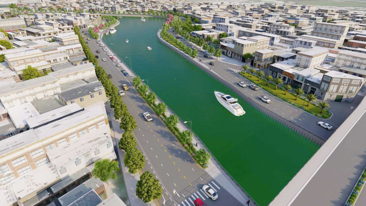 Diện mạo kênh Tham Lương - Bến Cát - rạch Nước Lên sau khi được hồi sinh. Ảnh phối cảnh: Ban Quản lý dự án đầu tư xây dựng hạ tầng đô thị TP.HCM Diện mạo kênh Tham Lương - Bến Cát - rạch Nước Lên sau khi được hồi sinh. Ảnh phối cảnh: Ban Quản lý dự án đầu tư xây dựng hạ tầng đô thị TP.HCM