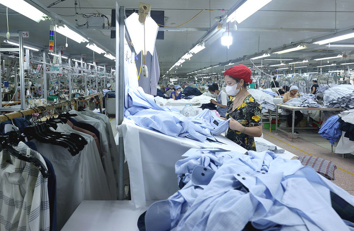 Kim ngạch xuất khẩu dệt may năm 2024 ước đạt 44 tỷ USD, tăng 11,26% so với năm 2023. Ảnh: Nhã Chi