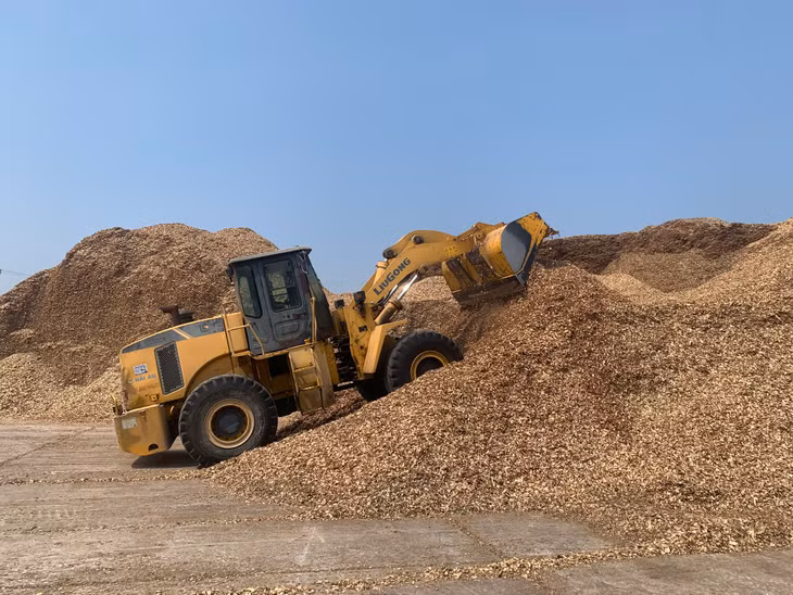 Nhu cầu viên nén mùn cưa tăng mạnh, do châu Âu thiếu một lượng rất lớn năng lượng để sưởi ấm. Ảnh minh họa: Internet