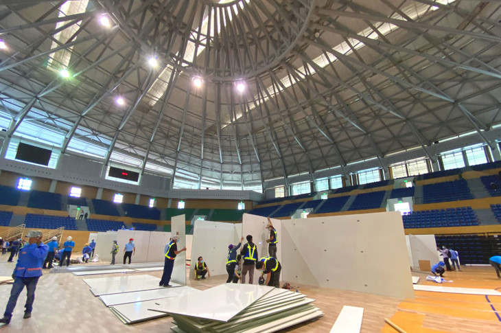 Nhiều tiêu chí tại hồ sơ mời thầu Gói thầu Mua bảo hiểm cháy, nổ bắt buộc tại Cung Thể thao Tiên Sơn (TP. Đà Nẵng) năm 2024 bị nhà thầu phản ánh không có cơ sở pháp lý, gây hạn chế cạnh tranh. Ảnh: B.Vân Nhiều tiêu chí tại hồ sơ mời thầu Gói thầu Mua bảo hiểm cháy, nổ bắt buộc tại Cung Thể thao Tiên Sơn (TP. Đà Nẵng) năm 2024 bị nhà thầu phản ánh không có cơ sở pháp lý, gây hạn chế cạnh tranh. Ảnh: B.Vân