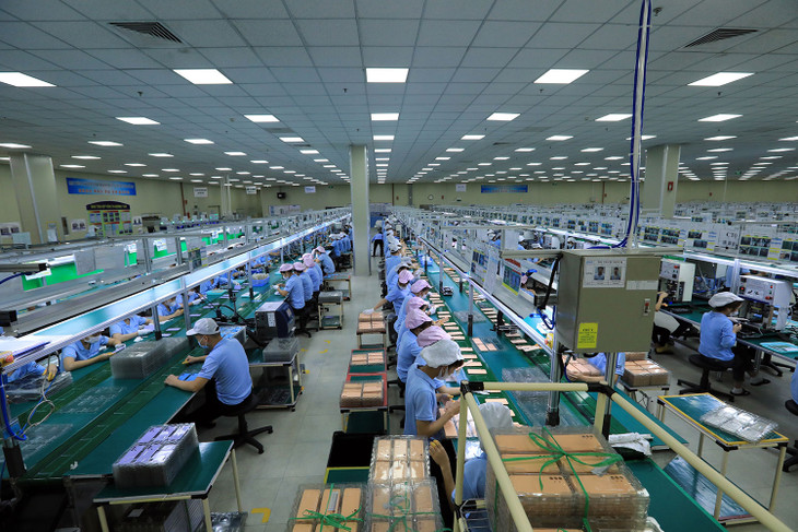 Vốn đầu tư thực hiện của khu vực FDI năm 2024 tăng 10,6% so với năm 2023. Ảnh: Tuấn Anh