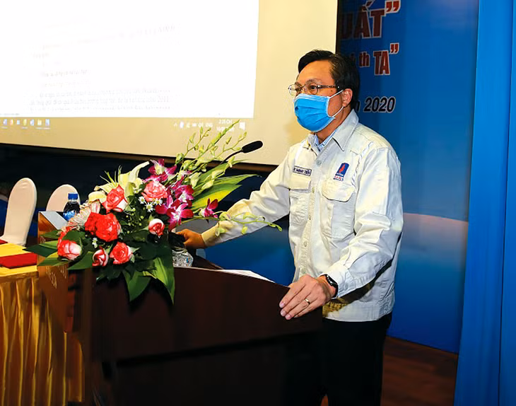 Tổng giám đốc BSR Bùi Minh Tiến phát động thi đua hoàn thành công tác bảo dưỡng tổng thể lần 4 Nhà máy Lọc dầu Dung Quất