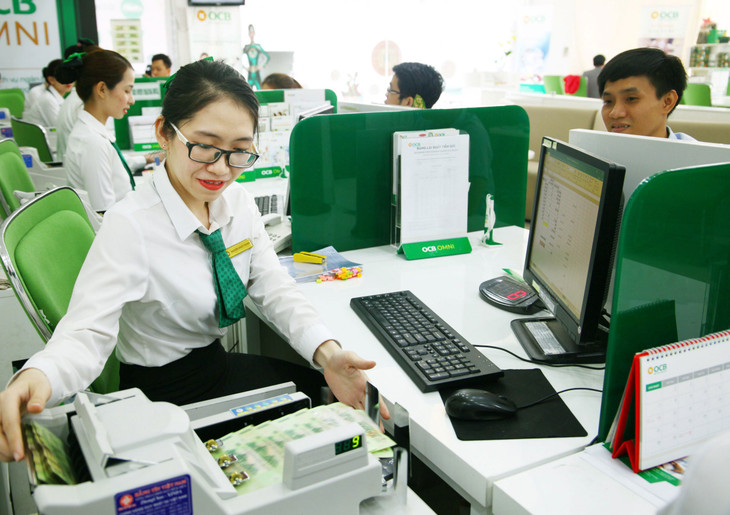 Năm 2024, mục tiêu tăng trưởng tín dụng định hướng là 15%. Ảnh: Song Lê