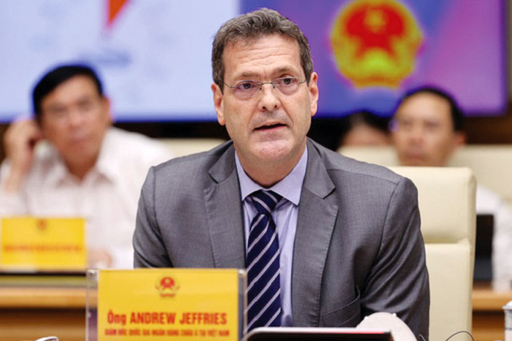 Ông Andrew Jeffries, Giám đốc Quốc gia của Ngân hàng Phát triển châu Á (ADB) tại Việt Nam