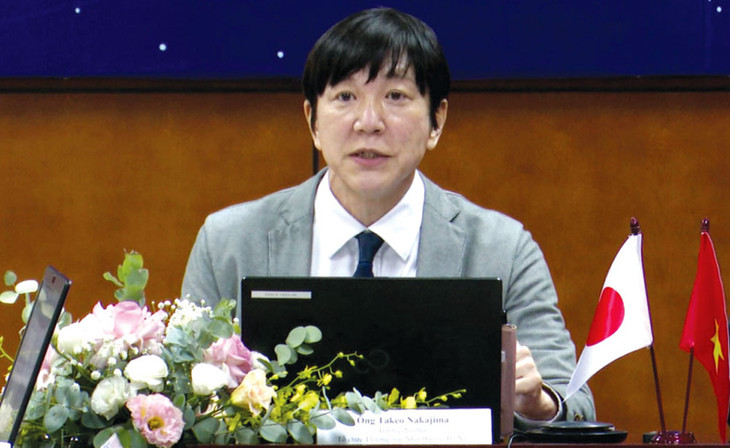 Ông Takeo Nakajima, Trưởng đại diện Tổ chức Xúc tiến thương mại Nhật Bản (JETRO) tại Hà Nội