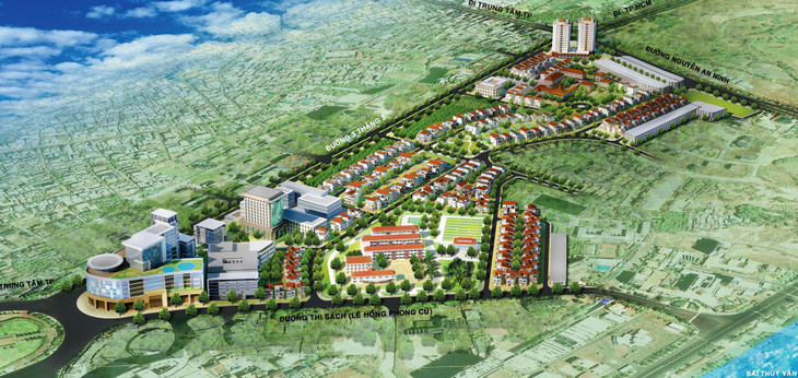 Phối cảnh Dự án Khu biệt thự Ngọc Tước II